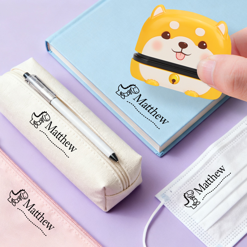 カスタムキュートネームスタンプ - ベビー服やランチバッグに - Baby Food Pouches のレビューと価格