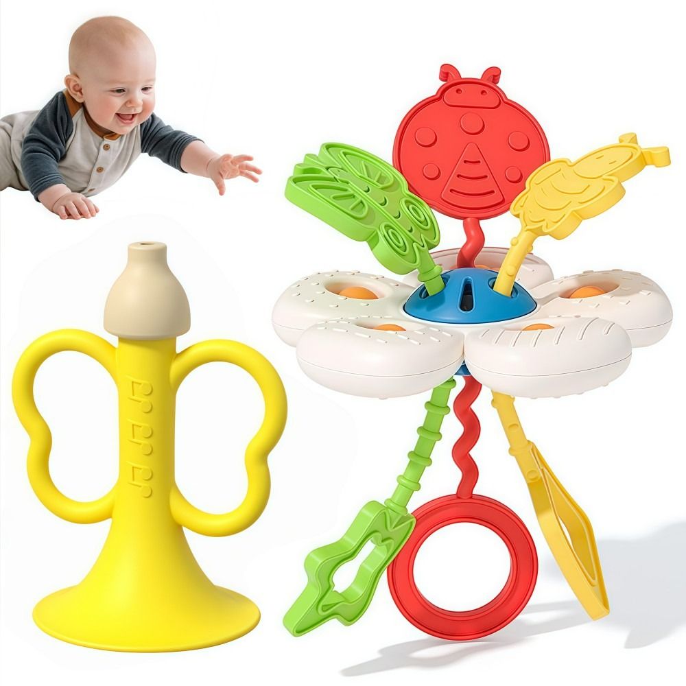 食品グレードのベビー感覚玩具、柔らかいシリコン製トランペット - Baby Food For 1 Year Old のレビューと価格