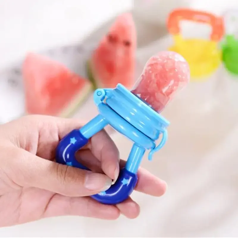 生鮮食品ニブラーベビーおしゃぶりフィーダー子供フルーツフィー - Baby Food Strainer のレビューと価格