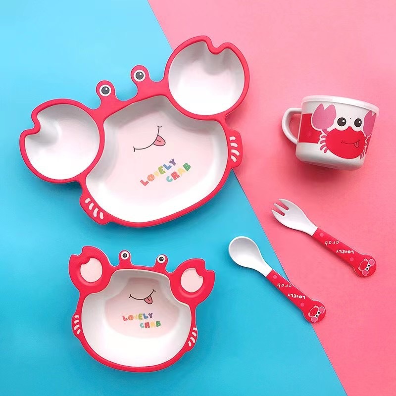 子供用竹繊維食器セット,補助食品ボウル,環境にやさしい - Baby Food With Fiber のレビューと価格