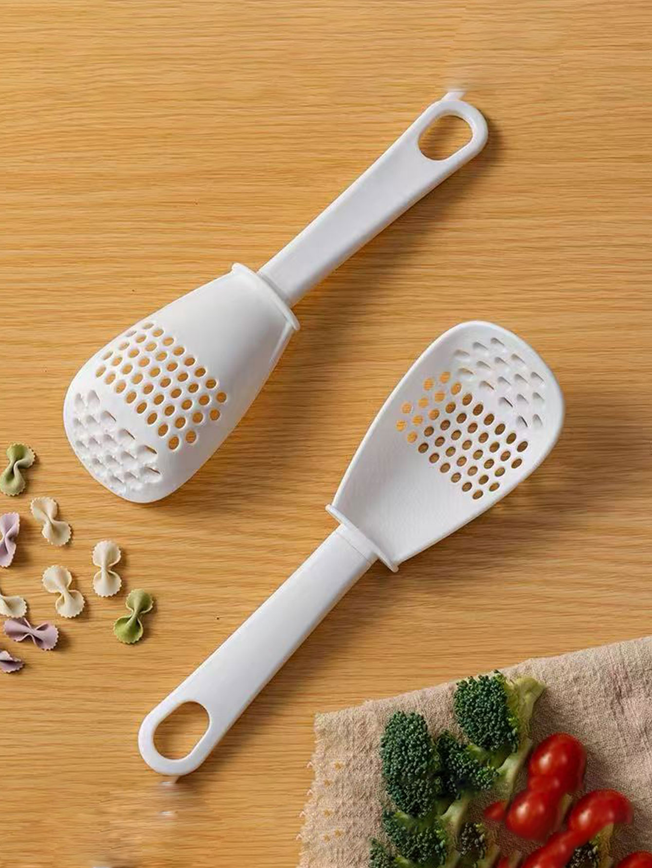 多機能クッキングスプーン、食品グレードのベビーフードマッシャ - Baby Food Strainer のレビューと価格