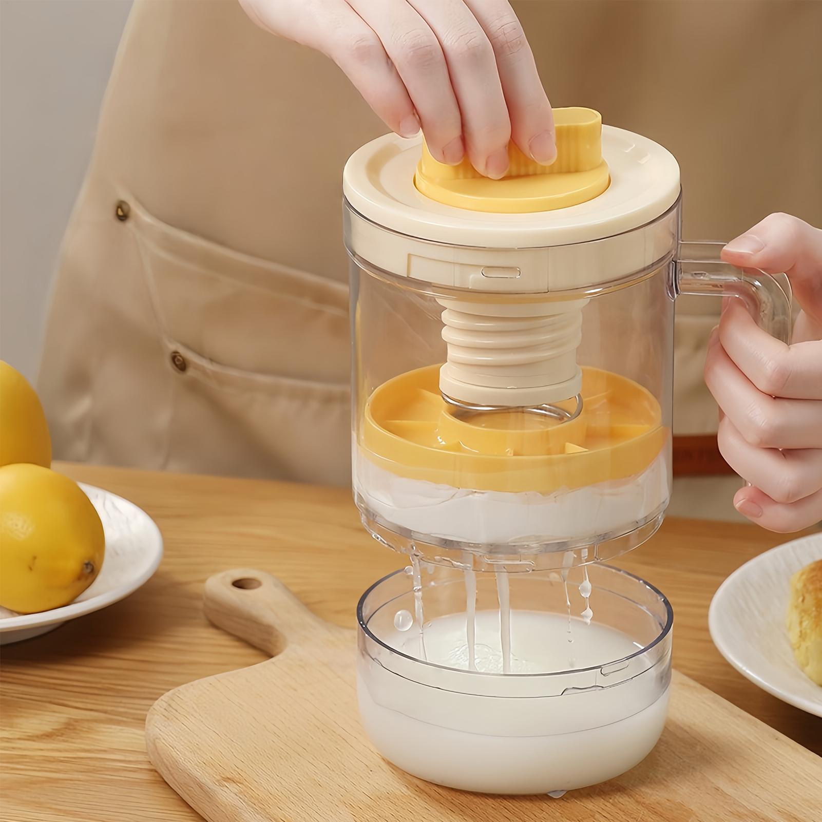 ドライヨーグルトストレーナー圧力濾過ヨーグルトストレーナーク - Baby Food Strainer のレビューと価格