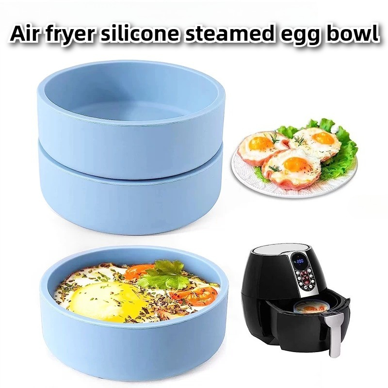 再利用可能なシリコンエアフライヤーエッグ蒸し型、電子レンジと - Baby Food Egg のレビューと価格