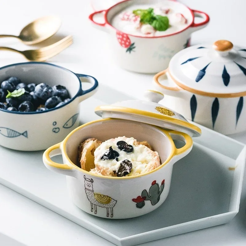 セラミックキッチンボウルベビーフードサプリメントボウル食器麺 - Baby Food Egg のレビューと価格