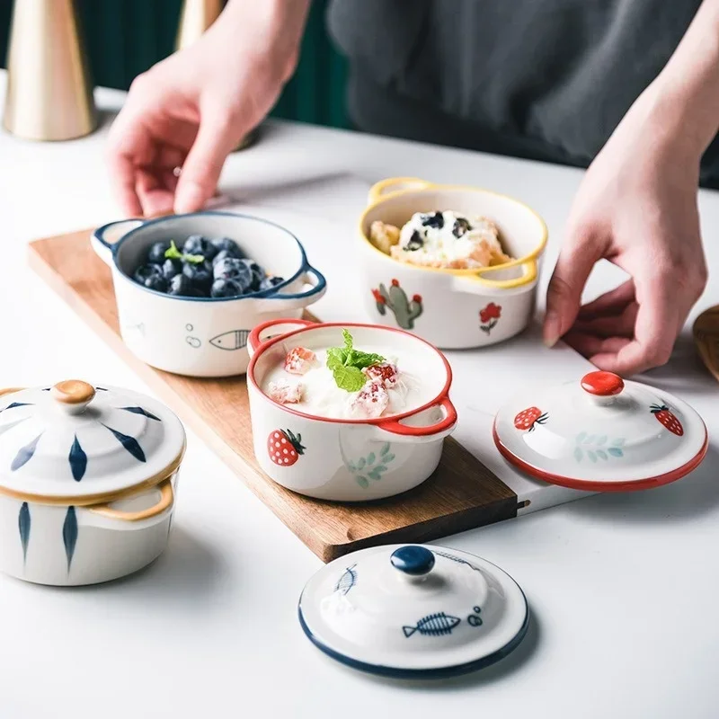 セラミックキッチンボウルベビーフードサプリメントボウル食器麺 - Baby Food Egg のレビューと価格