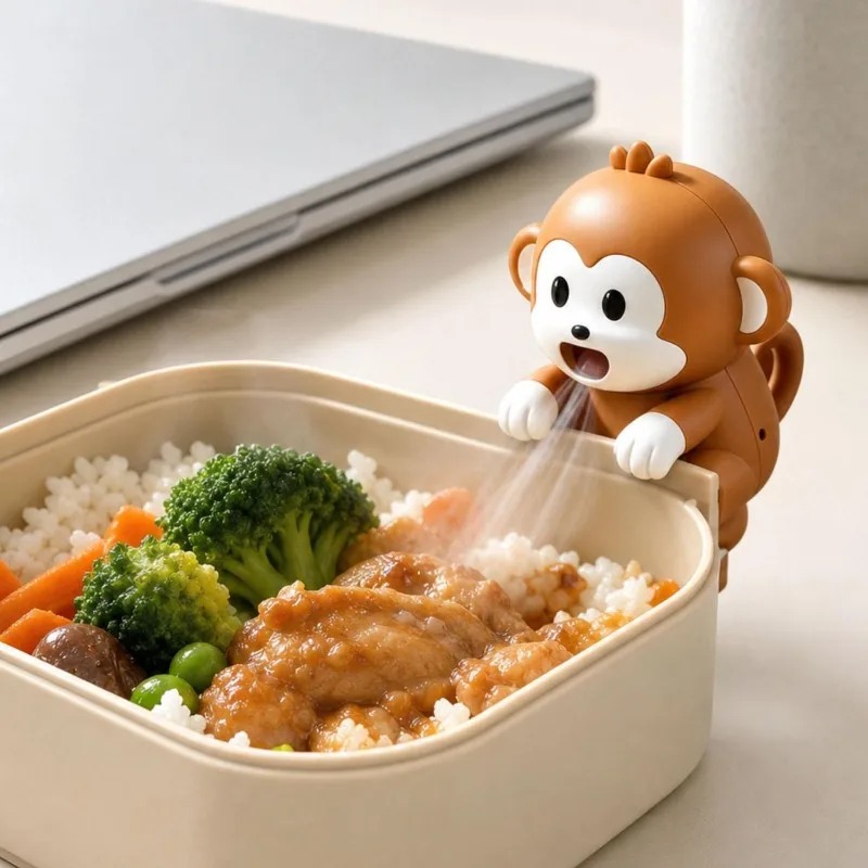 持ち運び可能な猿型フードクーラーファン、USB充電式、3段階 - Baby Food For 1 Year Old のレビューと価格