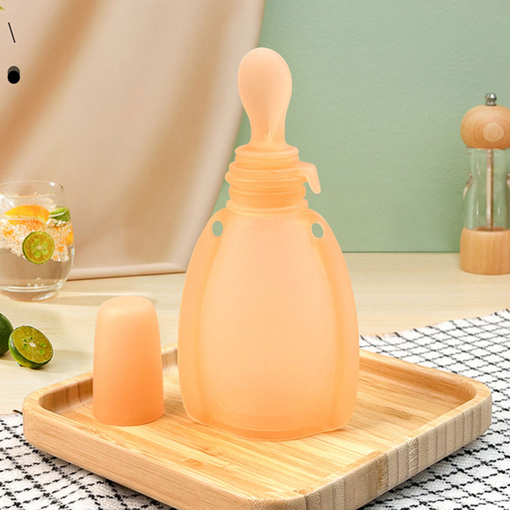 再利用可能なベビーフードポーチ BPAフリー 120ml 大 - Baby Food Pouches のレビューと価格