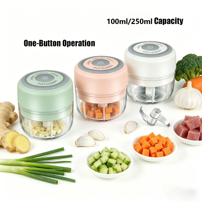 2026ミニ電動ガーリックチョッパー充電式、生姜玉ねぎカッタ - Veggie Baby Food のレビューと価格
