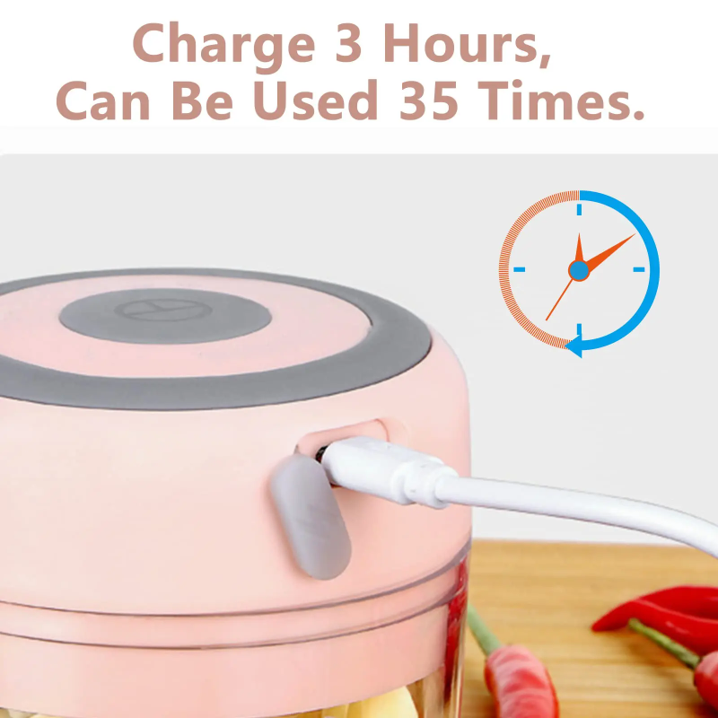2026ミニ電動ガーリックチョッパー充電式、生姜玉ねぎカッタ - Veggie Baby Food のレビューと価格
