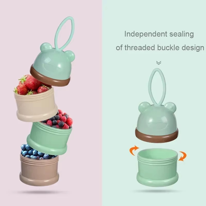 カラーミルクパウダーボックス 便利で持ち運びやすいミルクパウ - Baby Food Pouches のレビューと価格