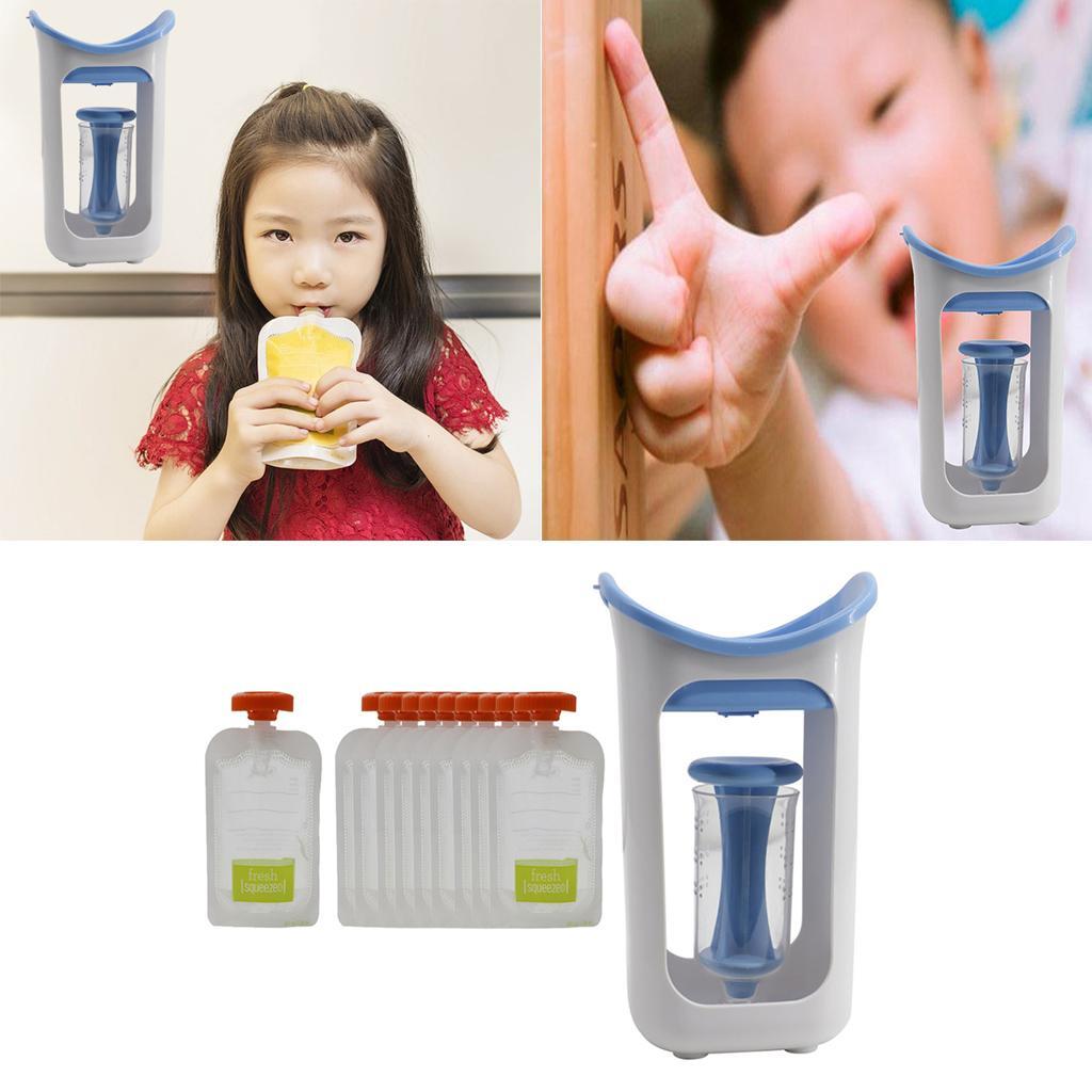 ベビー用離乳食スクイーザーオーガナイザー収納ポーチピューレパ - Baby Food Pouches のレビューと価格