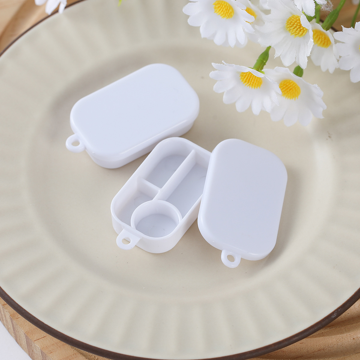 ミニミニチュアシリコーン食品収納ボックス無地ベビー食器ディナ - Baby Food Lunch のレビューと価格