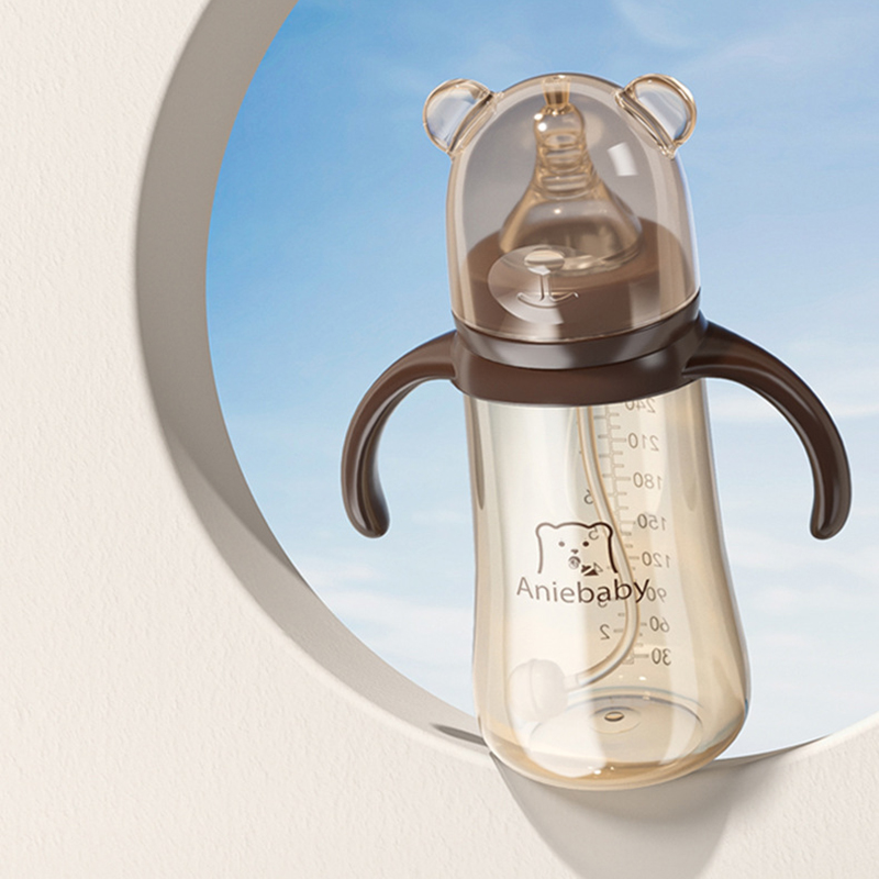 240/300ml 3 in1 ハンドル付きベビーボトル - - Baby Food Dispensing Spoon のレビューと価格