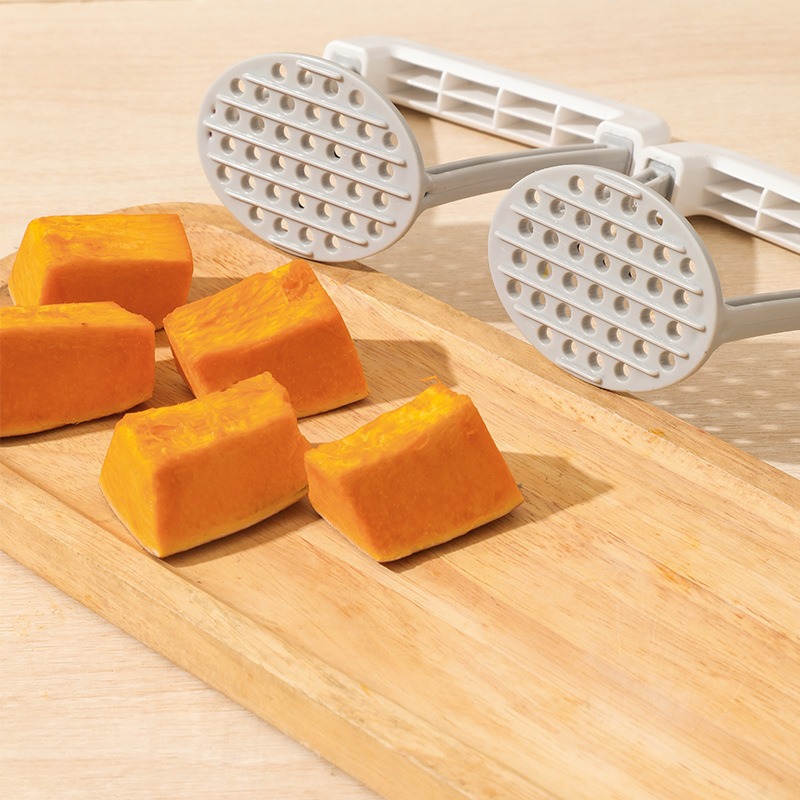 手動ポテトマッシャー、果物・野菜の泥押し器、ベビーフードメー - Baby Food With Sweet Potato のレビューと価格