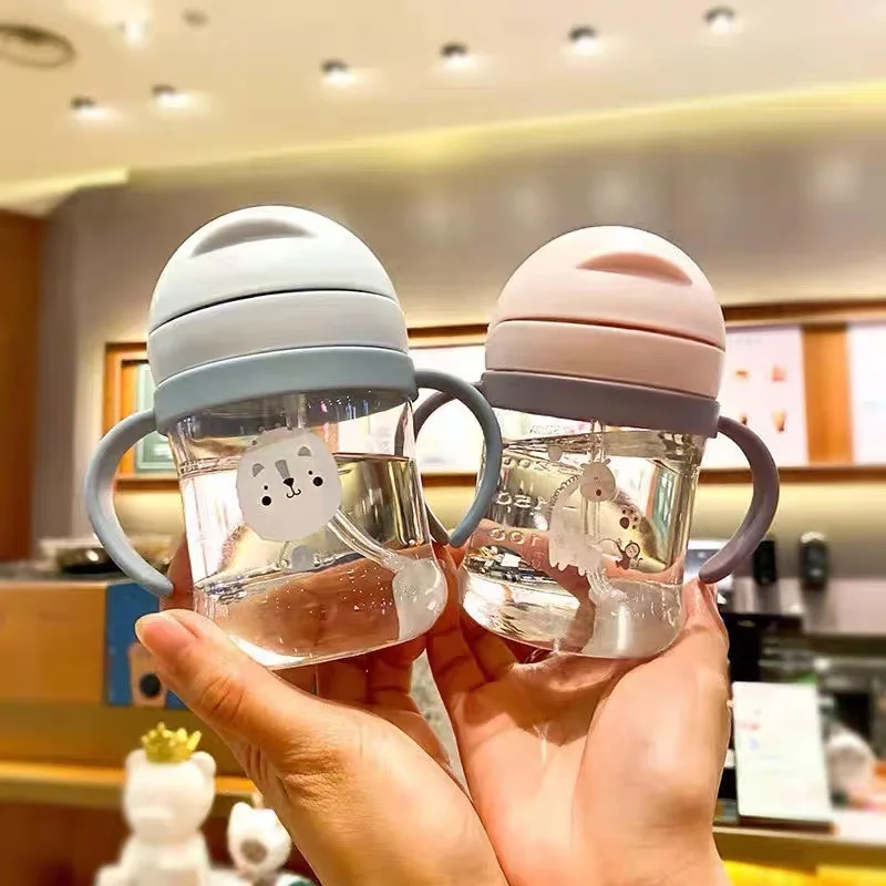 新しい漫画パターン屋外子供用飲料ボトルストロー付きベビー授乳 - Baby Food Dispensing Spoon のレビューと価格