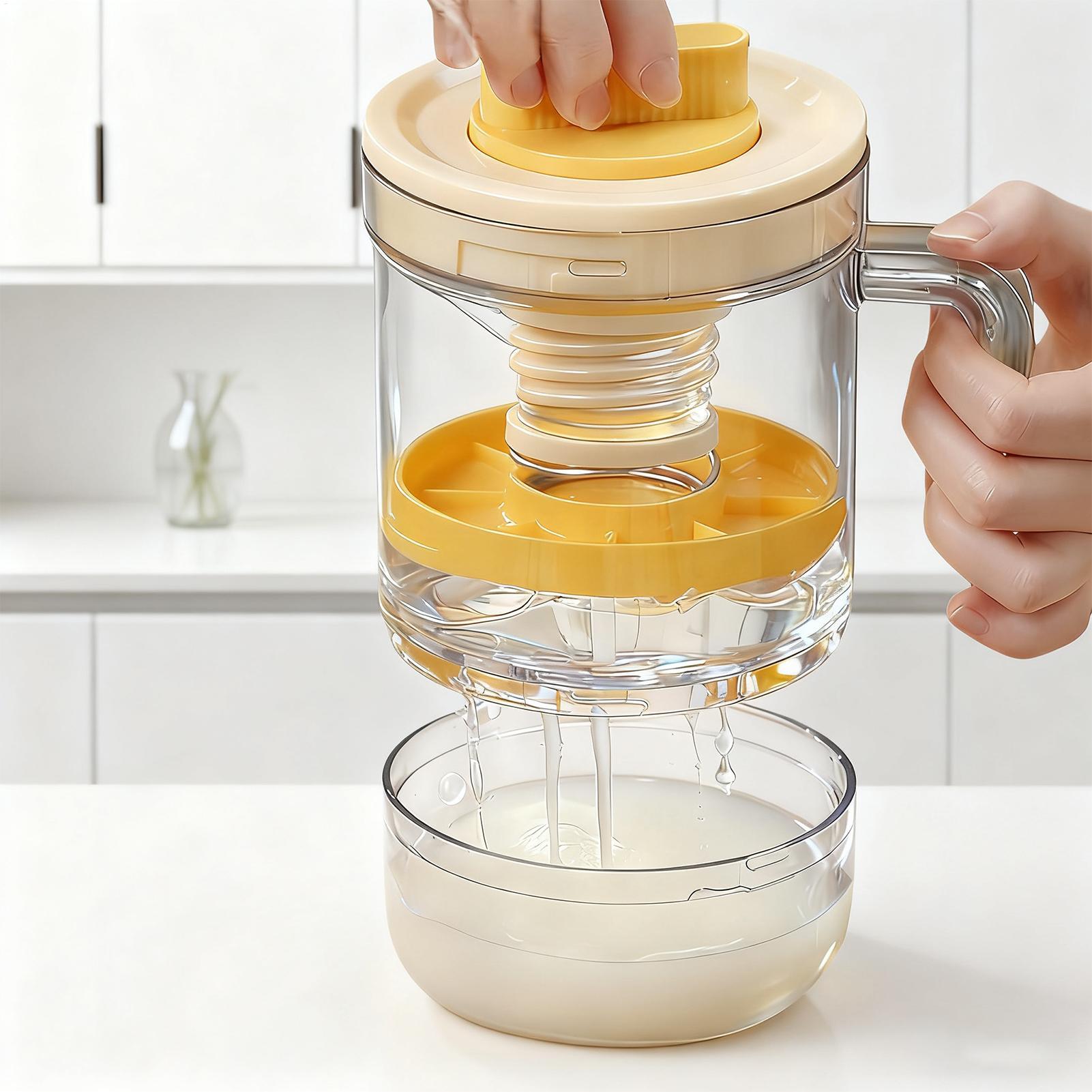 ヨーグルトストレーナー、スプリング圧力濾過機能付き、ヨーグル - Baby Food Strainer のレビューと価格