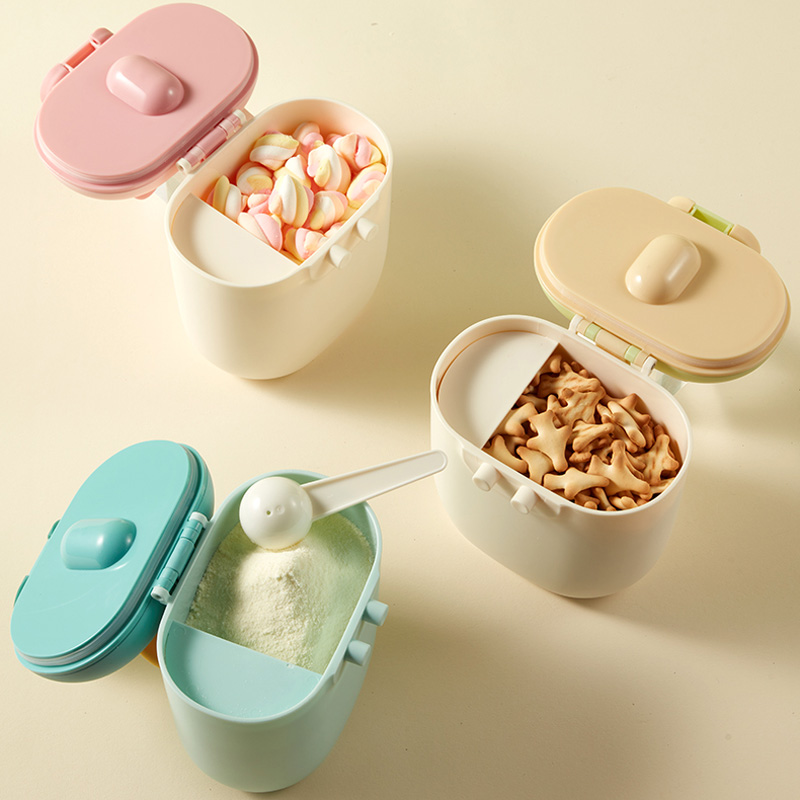 新しいシリコン製うさぎ耳型ミルクディスペンサー、粉ミルク容器 - Baby Food Dispensing Spoon のレビューと価格