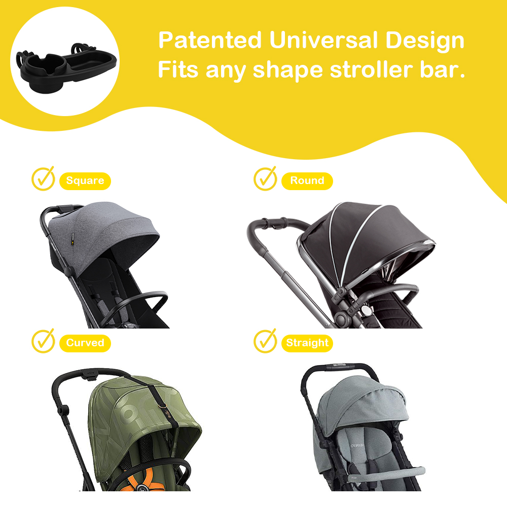 ベビーカー用シリコン製スナック＆カップホルダー - 子供用ユ - Baby Food With Fiber のレビューと価格
