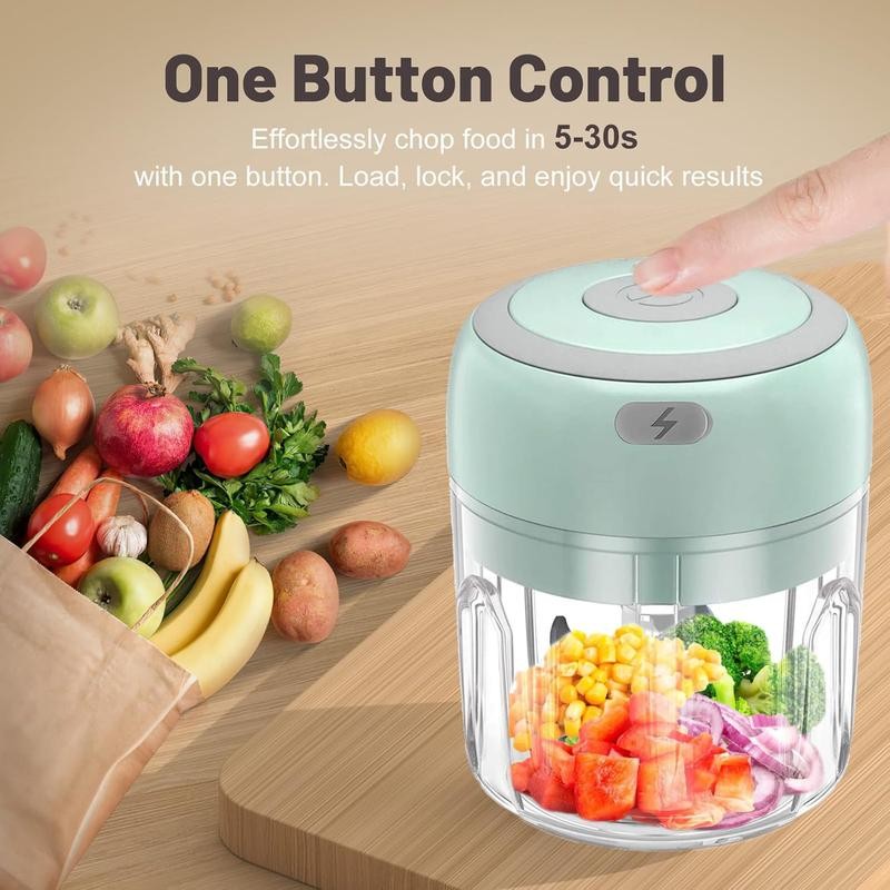 ミニUSB充電式電動ガーリックチョッパー（キッチン、ベビーフ - Veggie Baby Food のレビューと価格