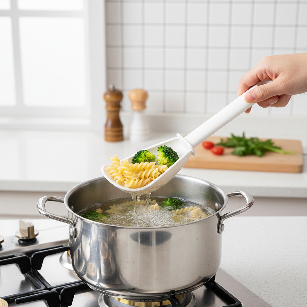 多機能プラスチック水切りスプーンキッチンツールベビーフードマ - Baby Food Strainer のレビューと価格
