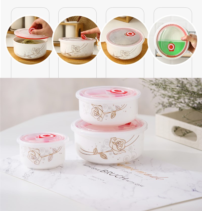日本の磁器製弁当箱,3個セット,屋内用,温かい料理用,容器付 - Baby Food Lunch のレビューと価格