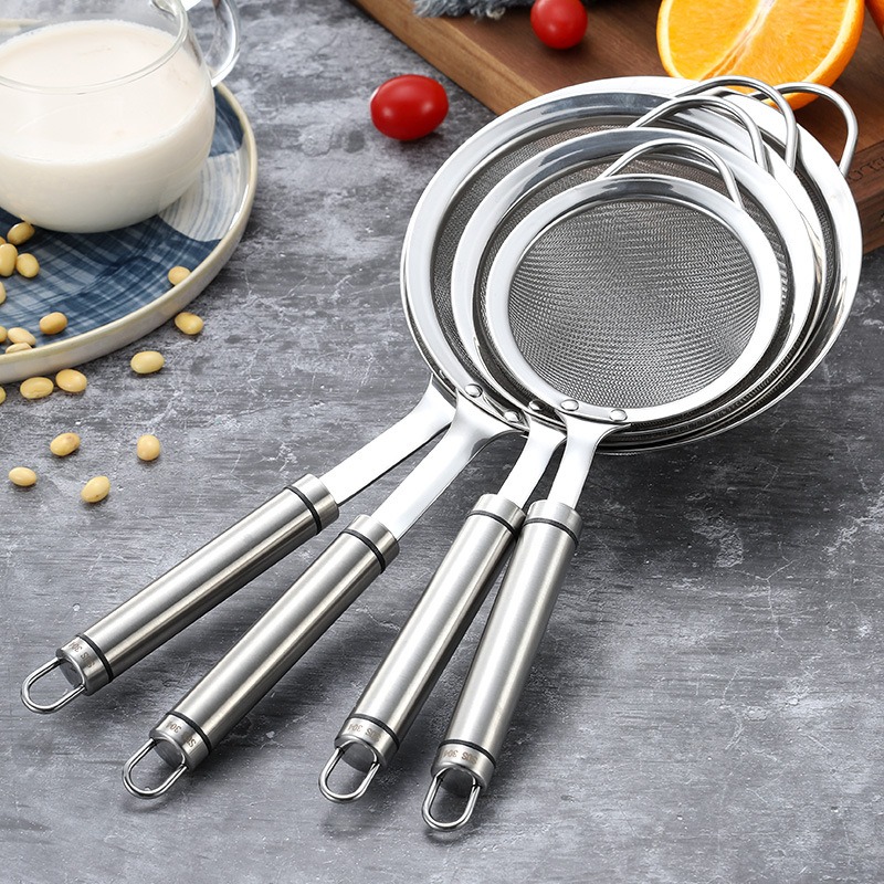 304ステンレス鋼製ファインメッシュストレーナー、豆乳・ジュ - Baby Food Strainer のレビューと価格