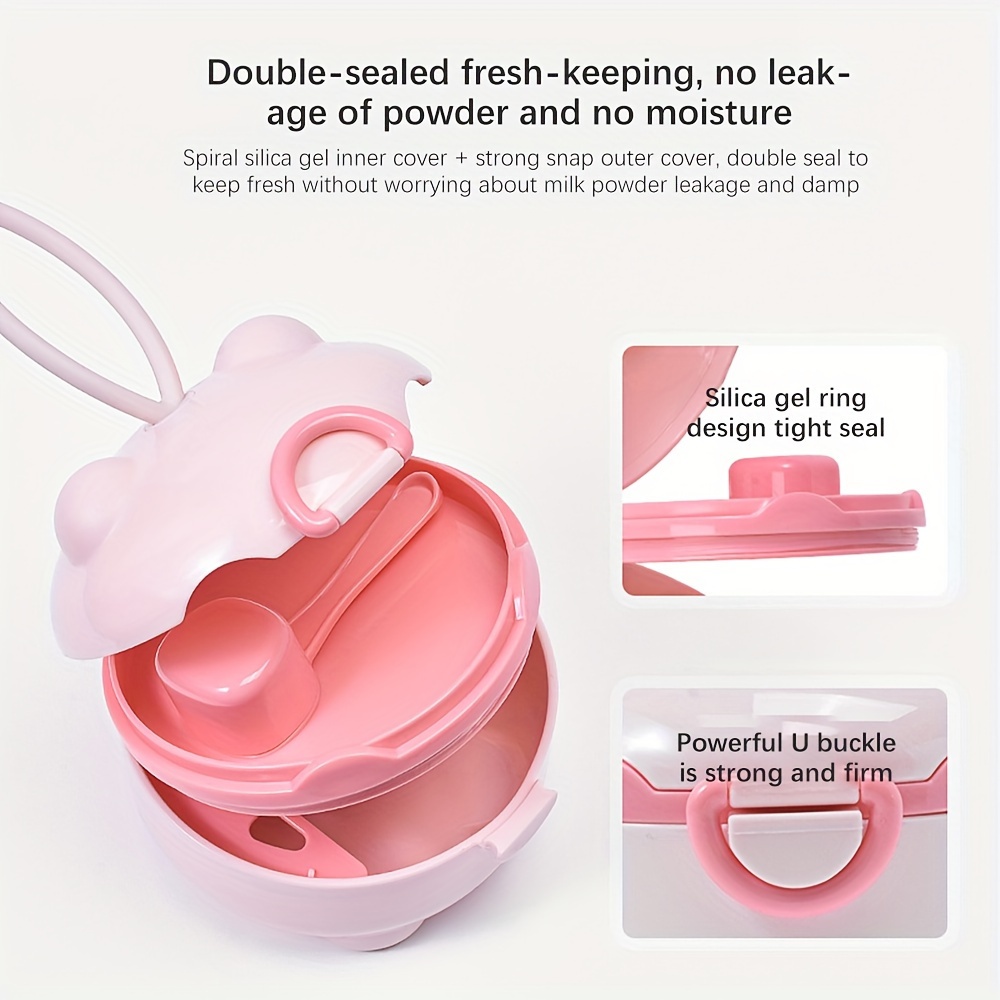 1pc ポータブル 4 層粉ミルクボックス、粉ミルク容器、食 - Baby Food Pouches のレビューと価格
