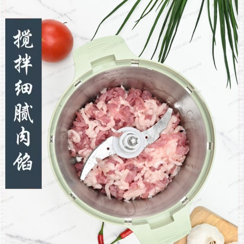 大容量ミートグラインダー 6L/8L |   多機能電動ミン - Veggie Baby Food のレビューと価格
