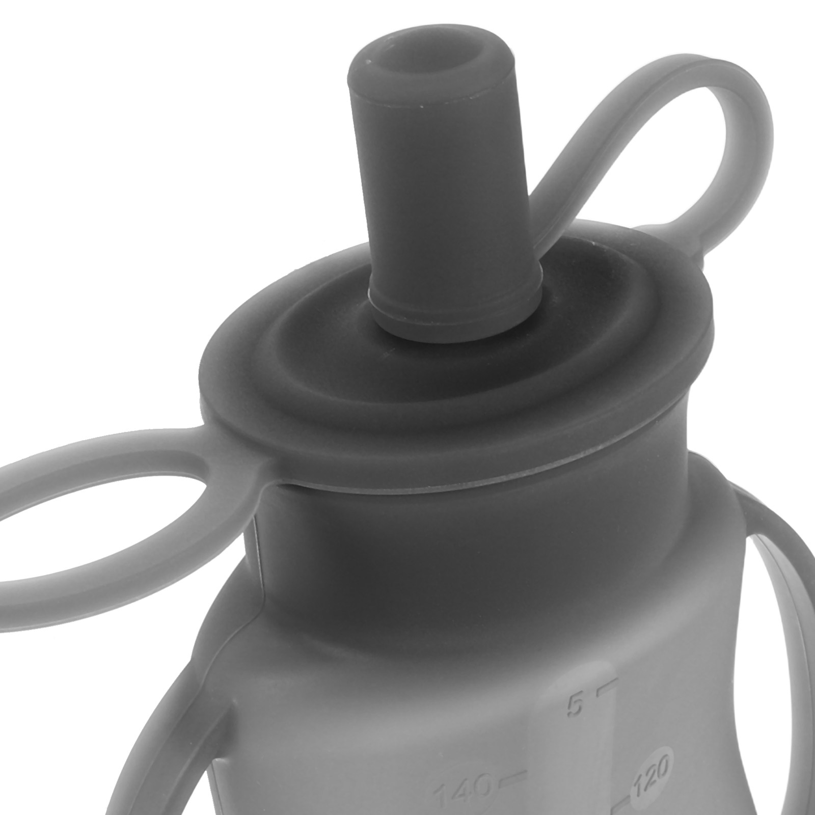 シリコン製ベビーフードポーチ 再利用可能 グレー 自家製ピュ - Baby Food Pouches のレビューと価格