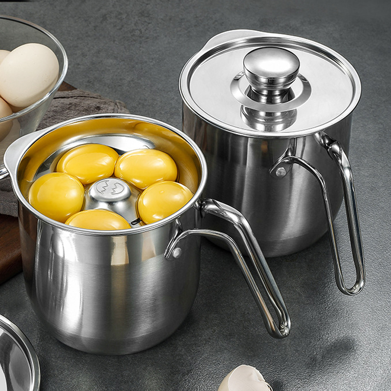 304 ステンレス鋼卵白分離器補助離乳食サプリメント卵黄タン - Baby Food Strainer のレビューと価格