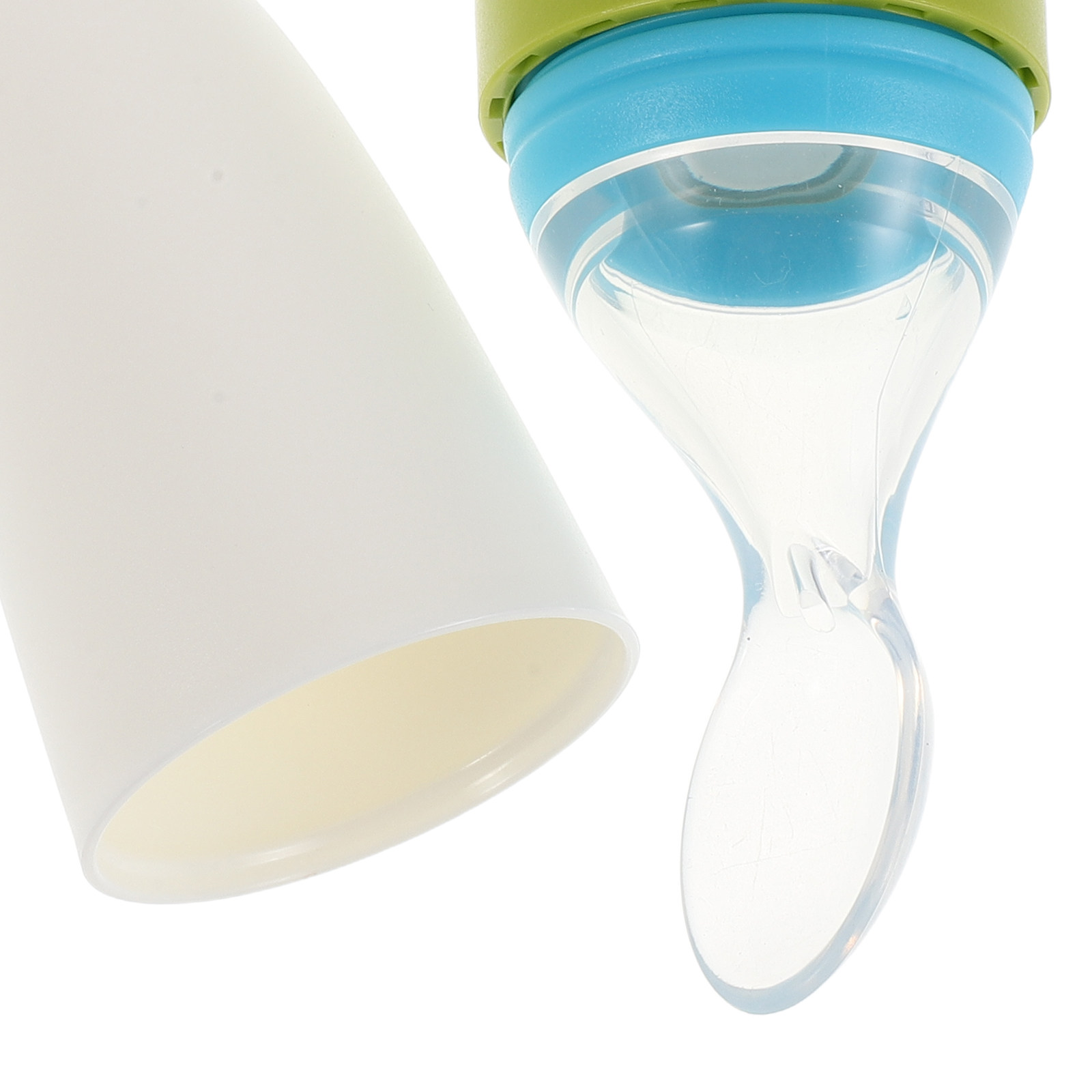 シリコン製ベビーフードディスペンシングスプーン、柔らかい先端 - Baby Food Dispensing Spoon のレビューと価格