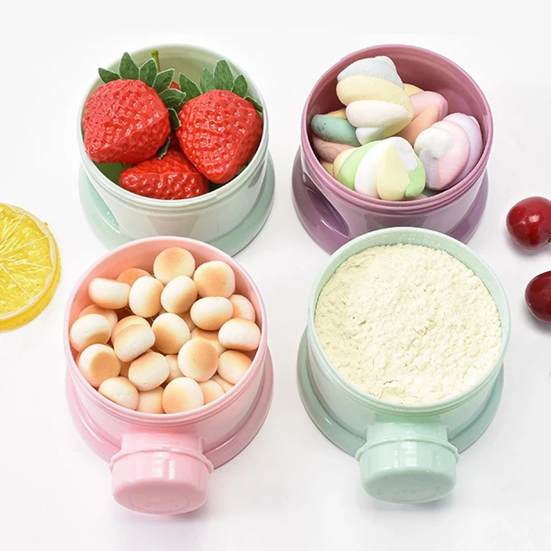 3/4 層ベビーポータブルベビーフード収納ボックス複数の開口 - Baby Food Pouches のレビューと価格