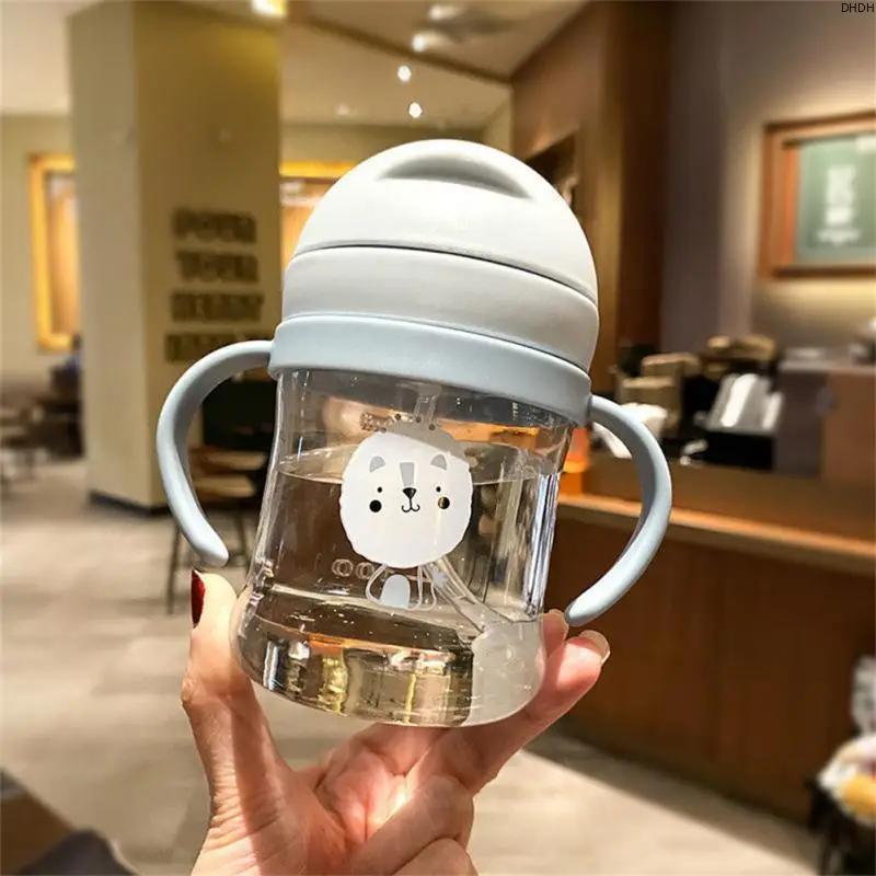 350 ミリリットル漫画パターン屋外子供用飲料ボトルストロー - Baby Food Dispensing Spoon のレビューと価格