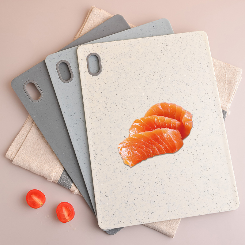 プラスチック製まな板 フェイクマーブルテクスチャ 両面多機能 - Baby Food Usa のレビューと価格