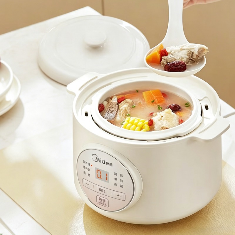 1～2人用電気シチューポット、耐水性シチューポット、家庭用ベ - Baby Food Usa のレビューと価格