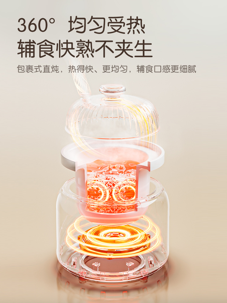 九陽マイクロプレッシャーBBポットベビーライスオイル電気スチ - Baby Food Usa のレビューと価格
