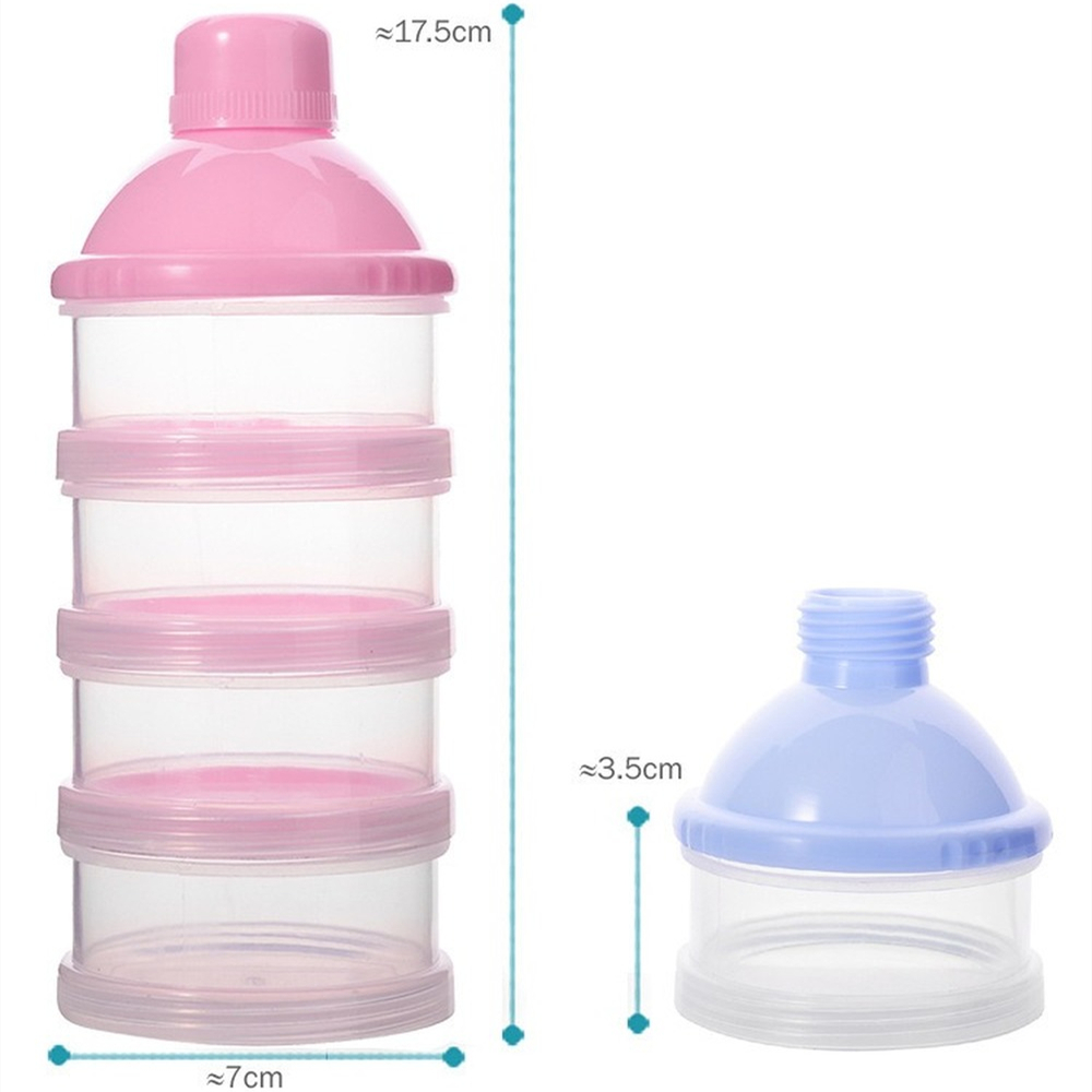 ポータブル粉ミルクディスペンサー食品容器収納給餌ボックス赤ち - Baby Food Lunch のレビューと価格