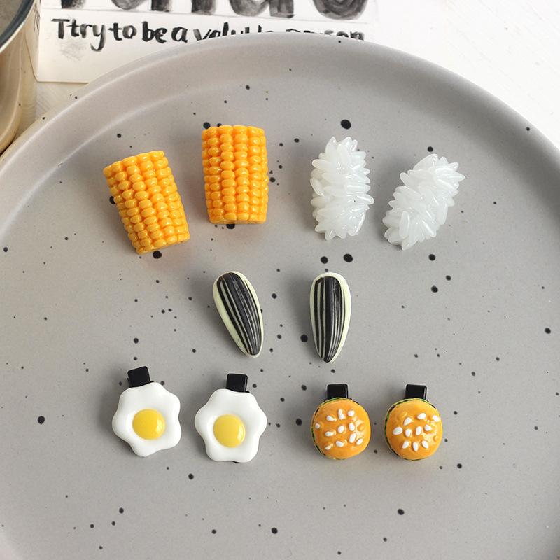 10個入り 面白いノベルティヘアピン 赤ちゃん女の子用ヘアア - Baby Food Egg のレビューと価格